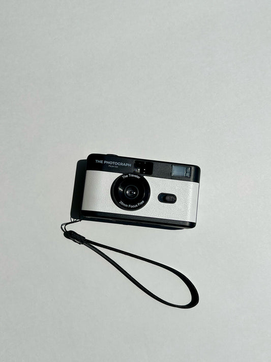 The Traveler - 35mm Film Camera - White