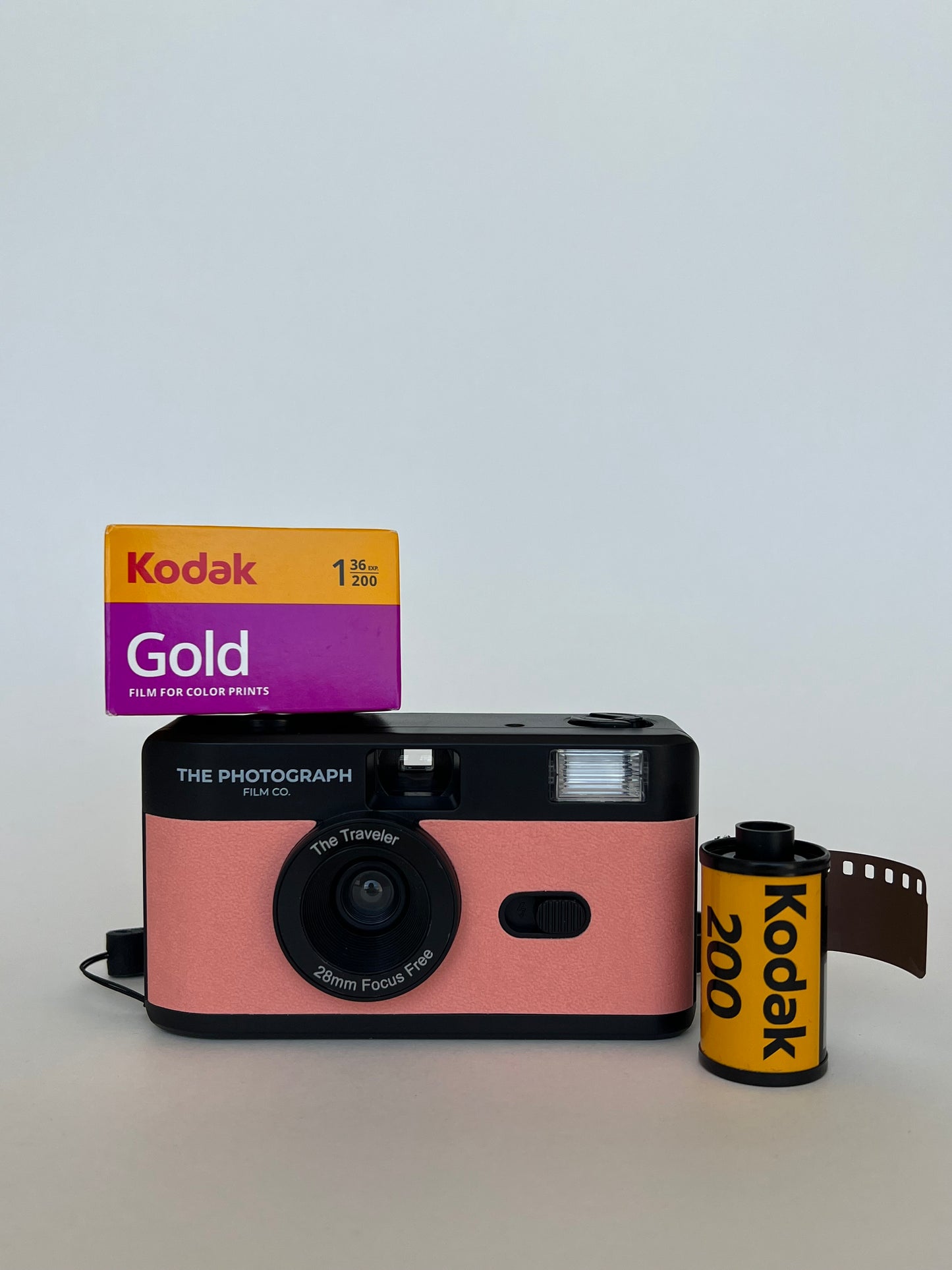 The Traveler - 35mm Film Camera - Pink