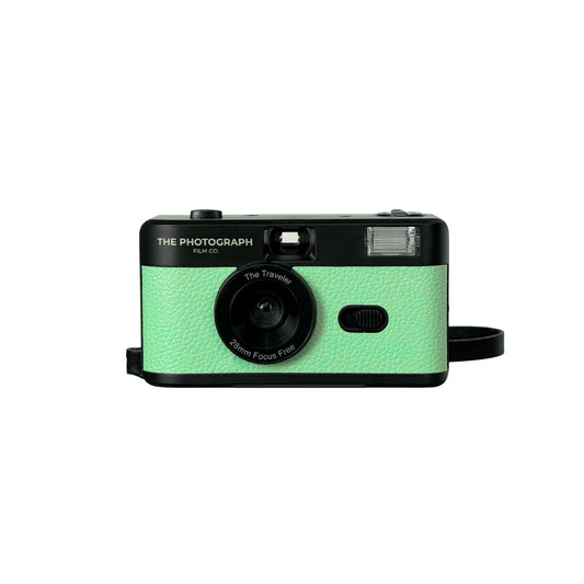 The Traveler in Green reusable 35mm film camera - The Photograph Film Co.